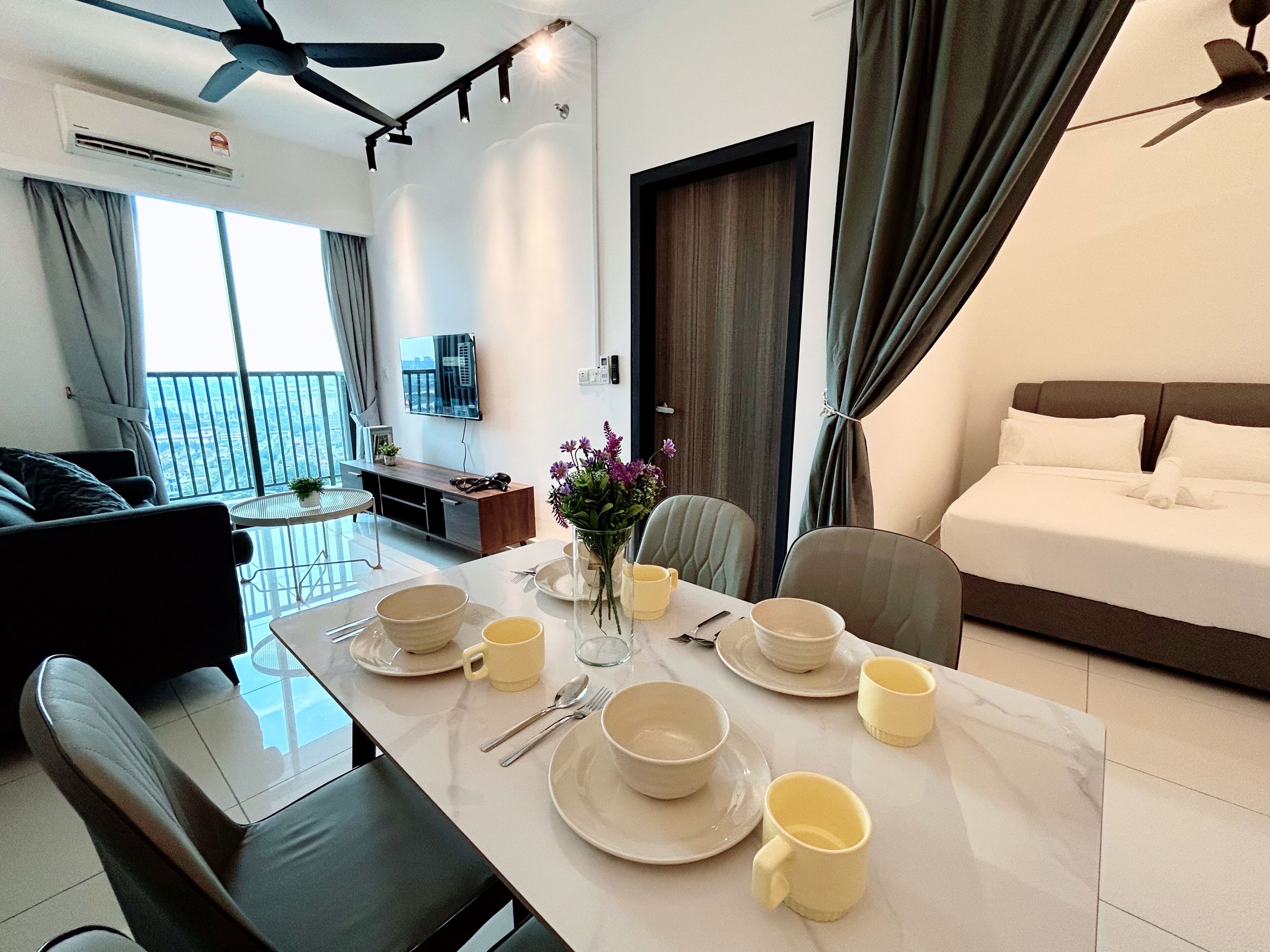 Deluxe Apartment, 1 Bedroom | Private kitchen