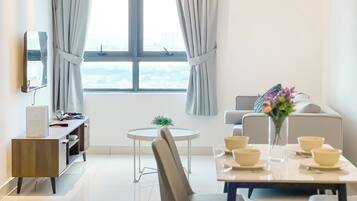 Standard Apartment, 2 Bedrooms | Living area