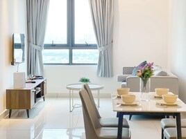 Standard Apartment, 2 Bedrooms | Living area