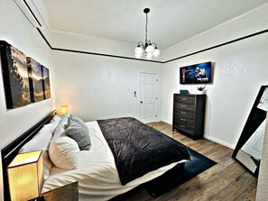 2 chambres, fer et planche à repasser, Wi-Fi, literie fournie