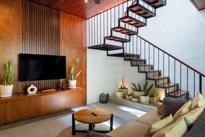 Villa, Poolside | Living area
