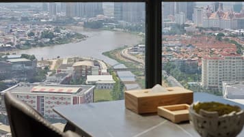Basic Single Room, Canal View | Premium bedding, Select Comfort beds, desk, laptop workspace