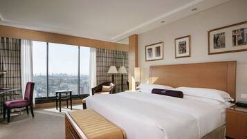 Sábanas de algodón egipcio, ropa de cama de alta calidad y minibar