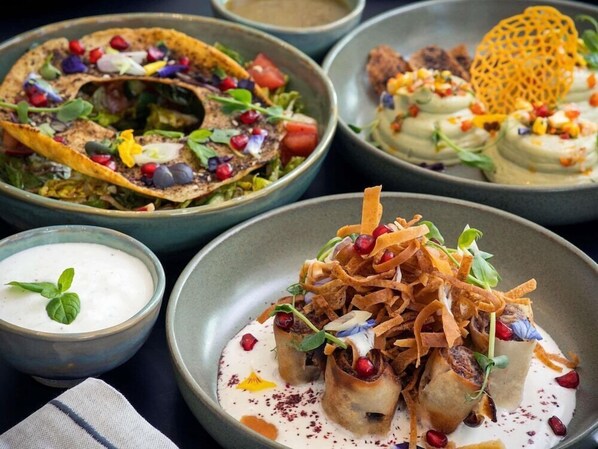 A variety of dishes on a table. - Sofitel Riyadh Hotel & Convention Centre (Riyadh)