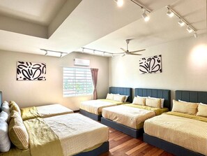 4 habitaciones y wifi 