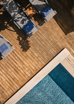 Outdoor pool - Villa with Private Pool - Azor Villas - Villa 1 (Mouzaki Village)