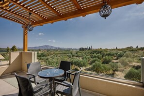 Outdoor dining - Villa with Private Pool - Azor Villas - Villa 1 (Mouzaki Village)