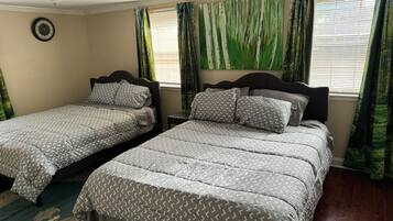 4 sovrum, strykjÀrn/strykbrÀda, wi-fi och sÀngklÀder