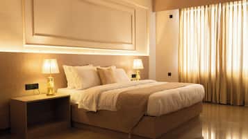 Phòng đôi Deluxe, quang cảnh thành phố | 1 phòng ngủ, phòng cách âm, bàn ủi/dụng cụ ủi quần áo