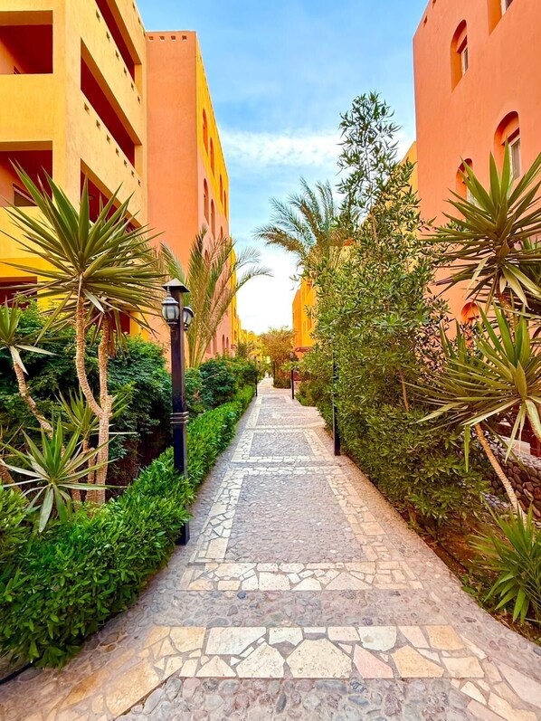 Enceinte de l’hébergement