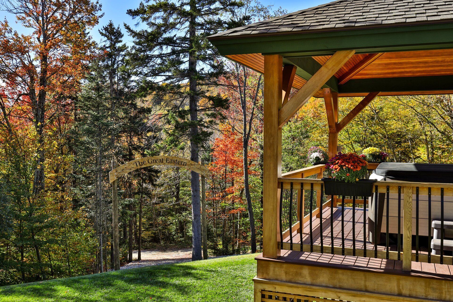Enceinte de l’hébergement