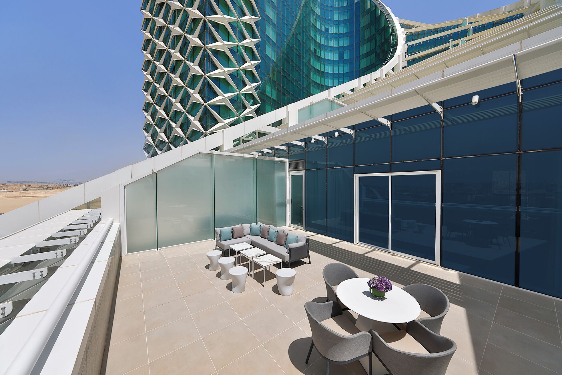 普通套房, 1 張特大雙人床, 露台, 城市景觀 | 露台/庭院