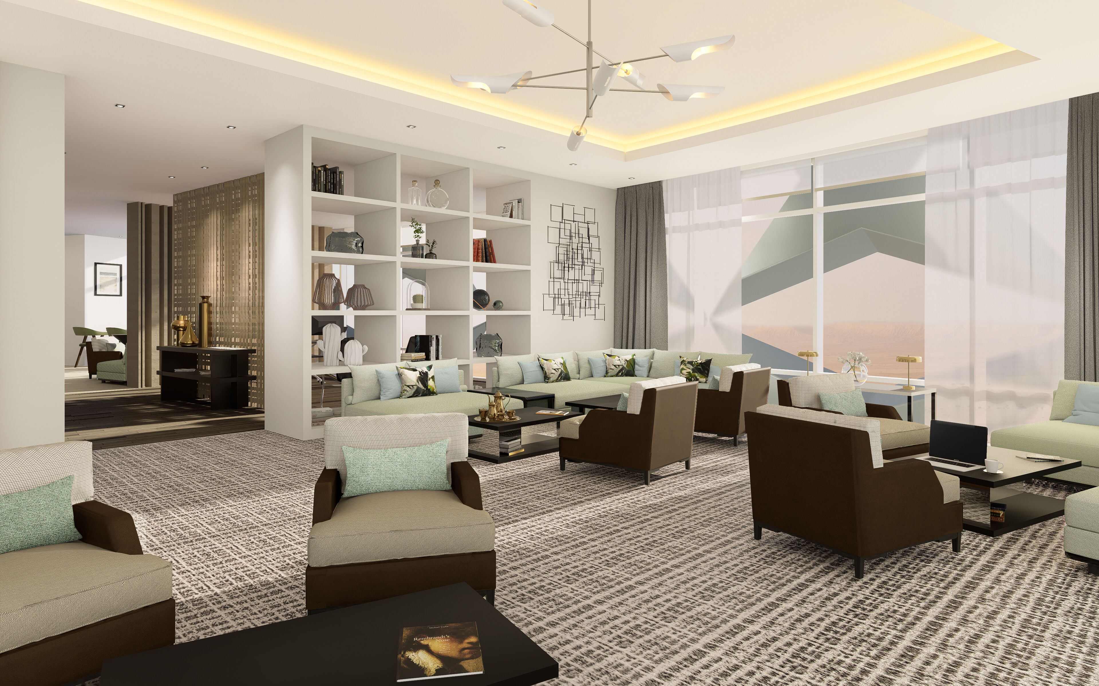 Presidential Suite, Access Sofitel Club Lounge, 1 King Bed, Terrace, City View | Executive lounge