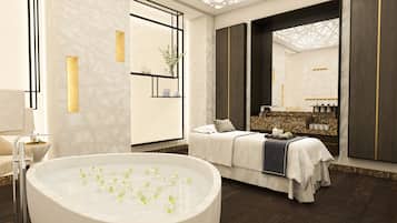 Sauna, hot tub, steam room, Turkish bath/hammam, body treatments