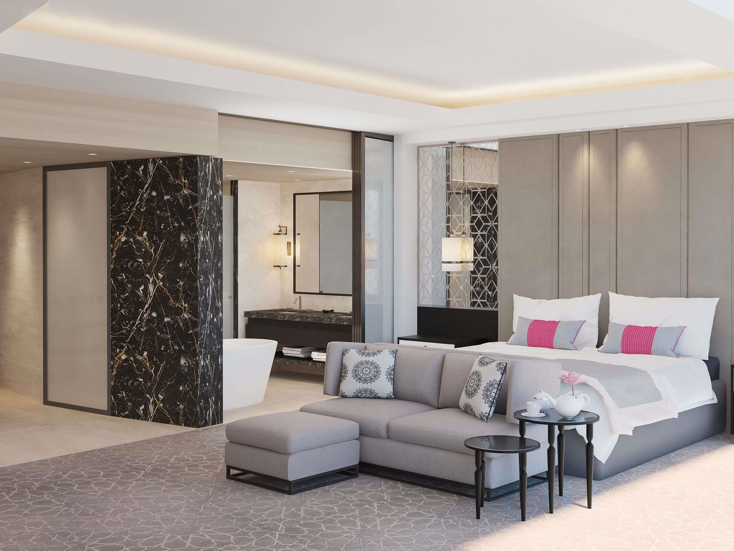 Presidential Suite, Access Sofitel Club Lounge, 1 King Bed, Terrace, City View | Premium bedding, in-room safe, blackout drapes, soundproofing