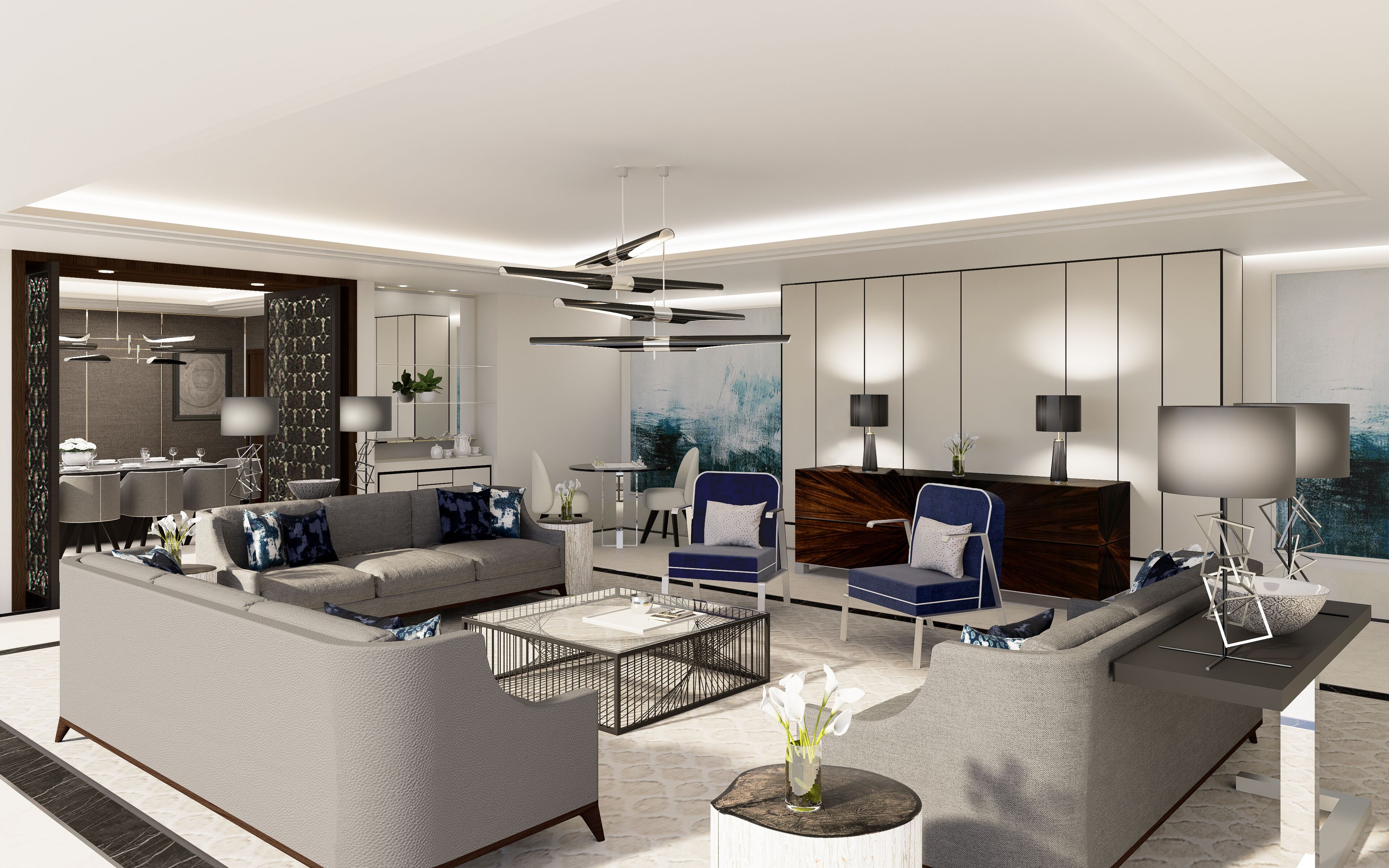 Presidential-sviitti, 1 suuri parisänky, terassi, kaupunkinäköala | Oleskelualue | 132–senttinen taulutelevisio, jossa satelliittikanavat