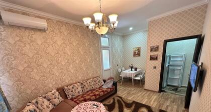 Charming 1-bedroom apartment in Bakı with AC