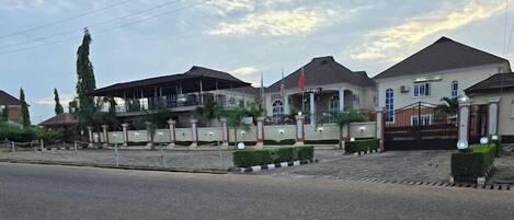 Façade de l’hébergement