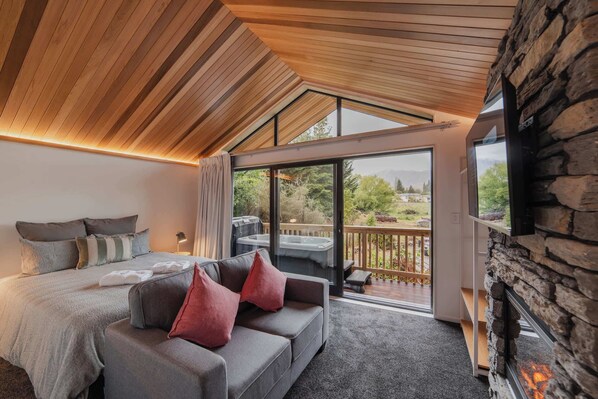 1 bedroom, iron/ironing board, WiFi, bed sheets - Little Nest - Hot tub under the galaxy (Lake Tekapo)