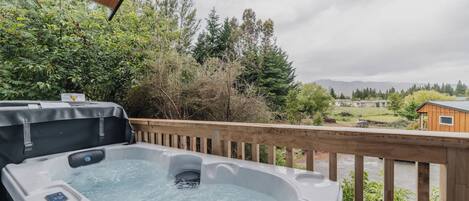 Baignoire à remous extérieure