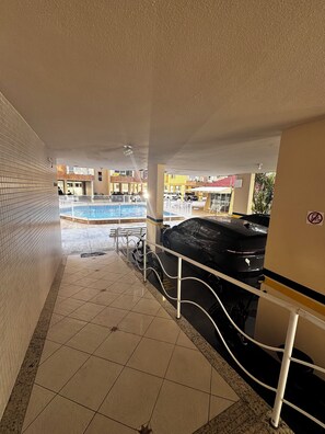 Property grounds - Charming 1-bedroom apartment with AC, WiFi in Centro Balneário Camboriú (Centro Balneário Camboriú)