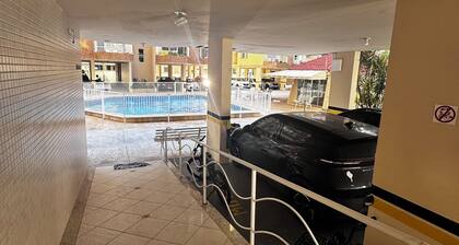 Charming 1-bedroom apartment with AC, WiFi in Centro Balneário Camboriú
