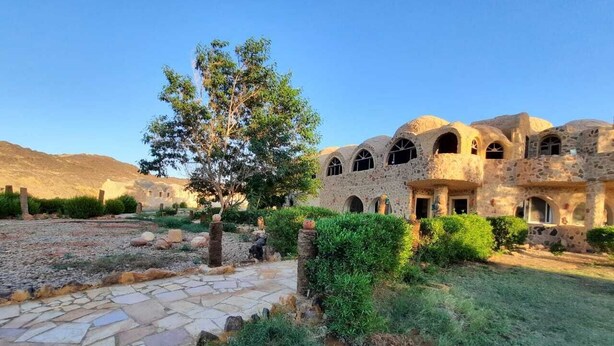 Living area - Oasis Panorama Hotel  (Al Bawiti)