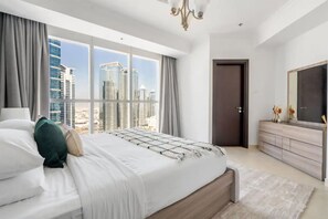 1 soverom, strykejern/-brett, wi-fi (inkludert) og sengetøy