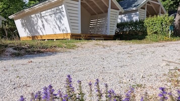 Tent, 2 Single Beds, Kitchenette, Courtyard View