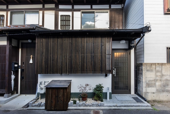 Façade de l’hébergement