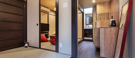 House | Living area | 55-inch flat-screen TV with digital channels