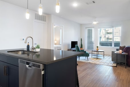 Apartment, 2 Bedrooms, Non Smoking | Private kitchen | Coffee/tea maker, toaster. Westerly