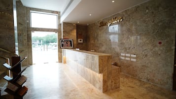 Fassade der Unterkunft