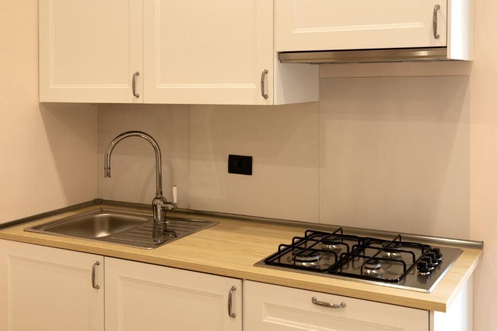 Appartement Deluxe, balcon | Cuisine privée