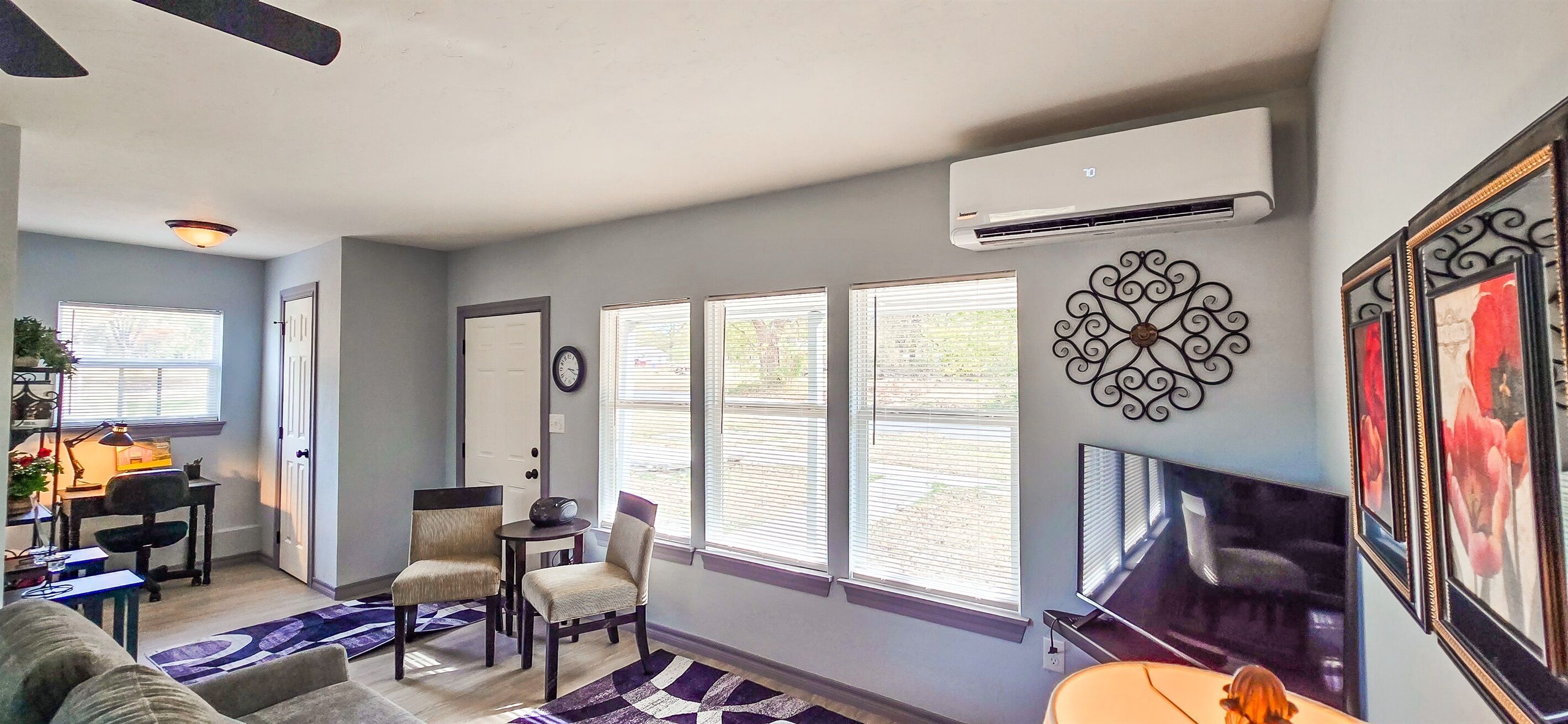 スマートテレビ、書庫、ステレオ