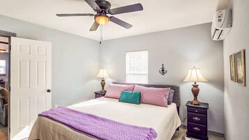 2 habitaciones, escritorio, wifi gratis y ropa de cama