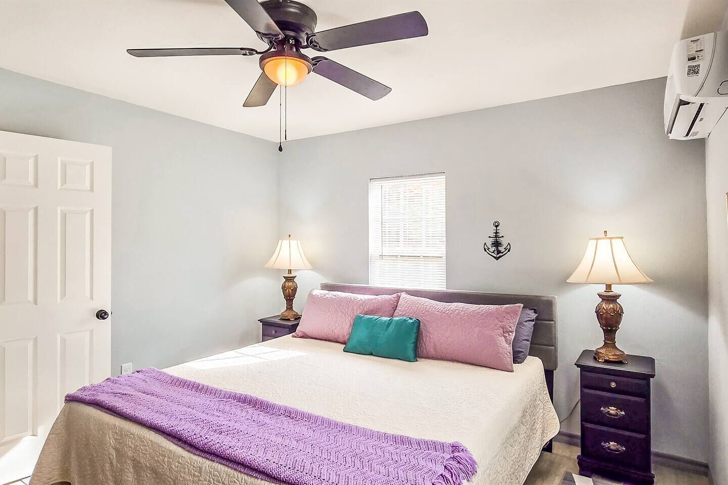 2 slaapkamers, een bureau, gratis wifi, beddengoed