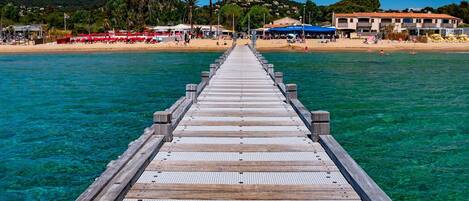 Tæt på stranden, liggestole