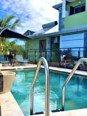 Exterior - The Palm Trees Restaurant and Rooms (Sainte-Rose)