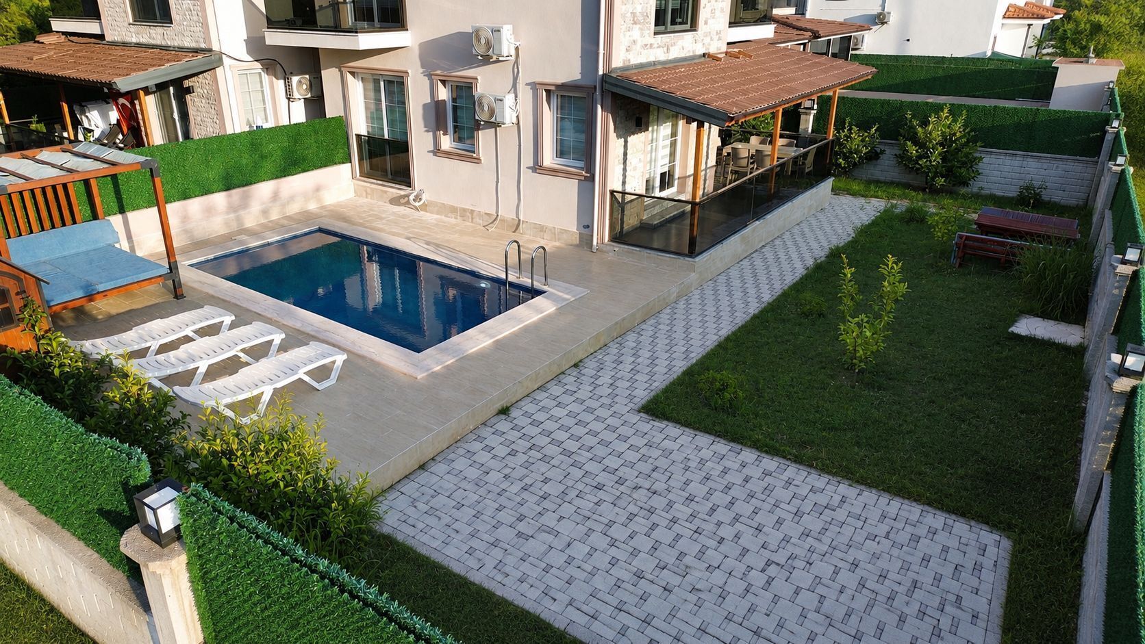 Vila Deluks, pemandangan gunung | Setrika/meja setrika, Wi-Fi gratis, dan seprai linen
