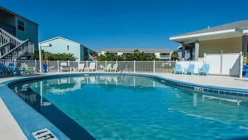 Condo, Multiple Beds (Villas on the Gulf unit A1) | Pool | Outdoor pool