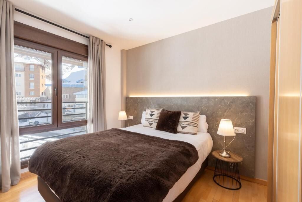 Apartment, 2 Bedrooms | Down comforters, blackout drapes, soundproofing, iron/ironing board