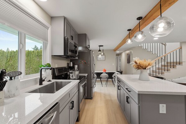 House, 3 Bedrooms, Non Smoking | Interior detail - Joyful Kirkland Home, Near Beach, Hot Tub & AC (Kirkland)