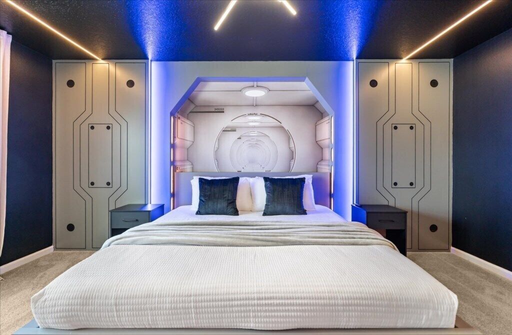 4 多间卧室、熨斗/熨衣板、WiFi、床单