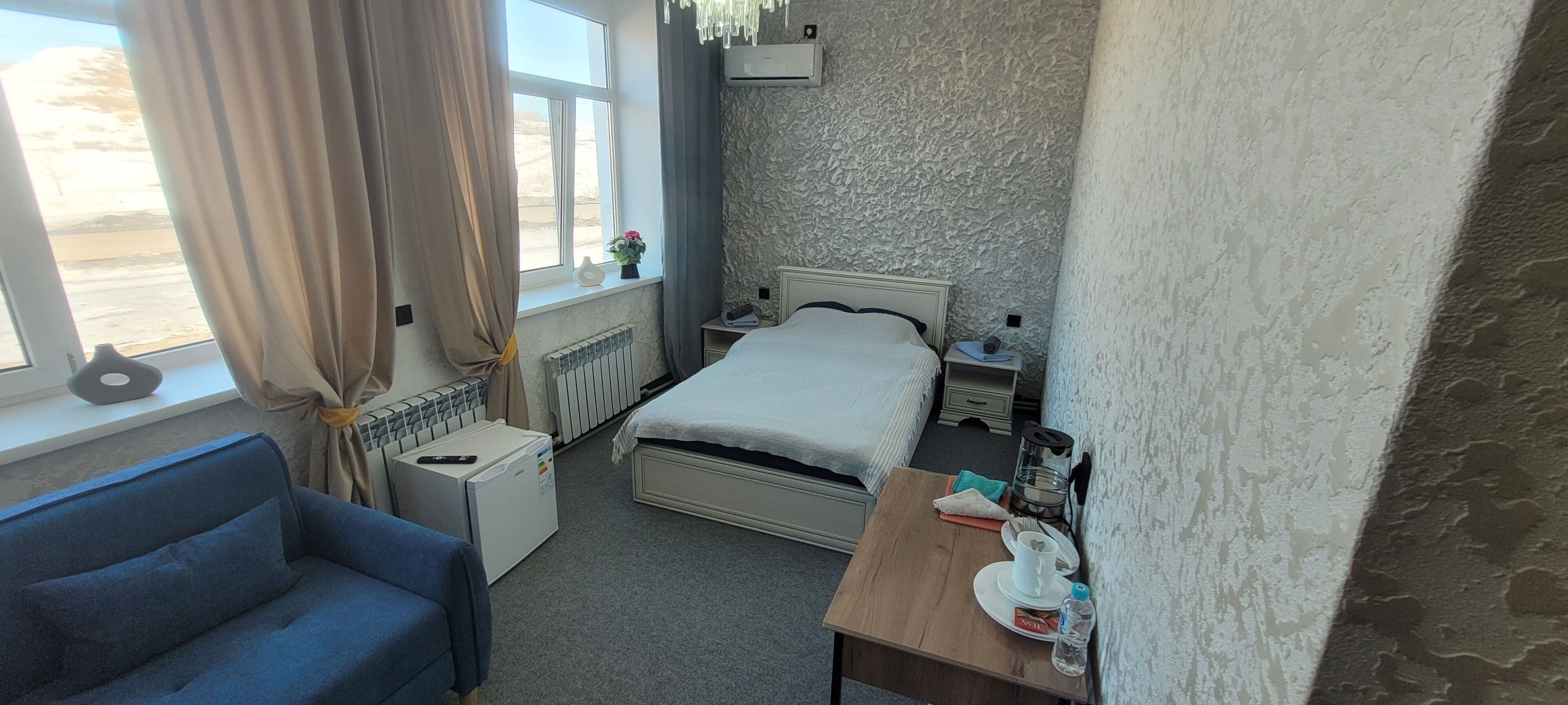 Family Double Room, 1 Bedroom, Non Smoking, Air conditioning | Down comforters, desk, blackout drapes, soundproofing