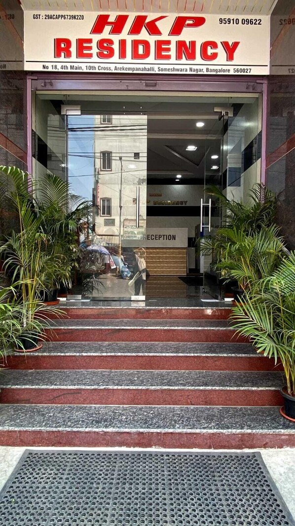 Fassade der Unterkunft