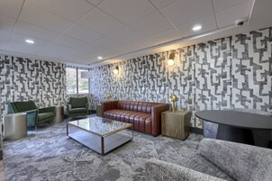 Sala de estar en el lobby