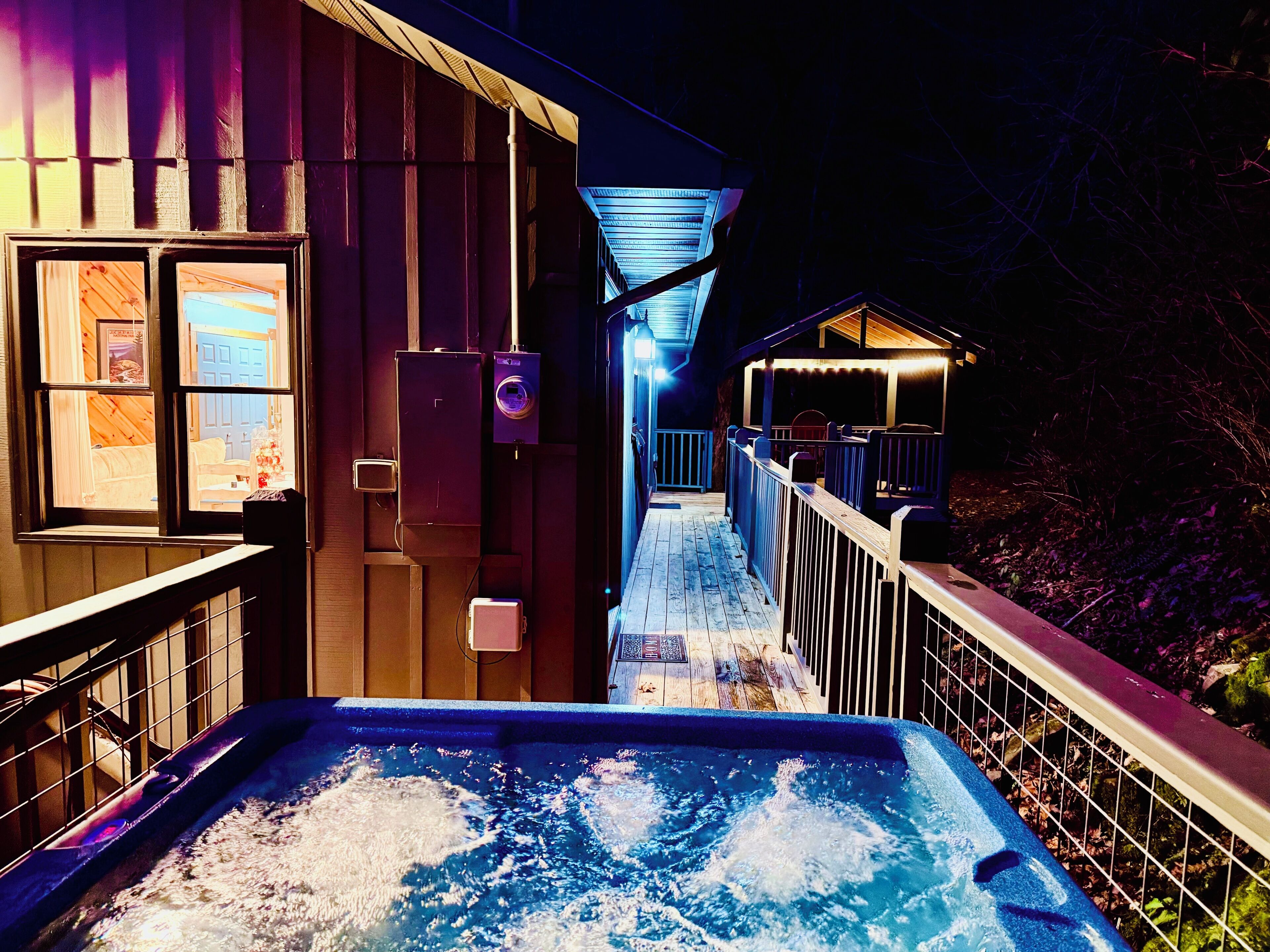 مغطس سبا خارجي