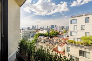 Deluxe-Apartment | Balkon