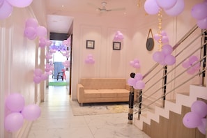 Sitzecke in der Lobby